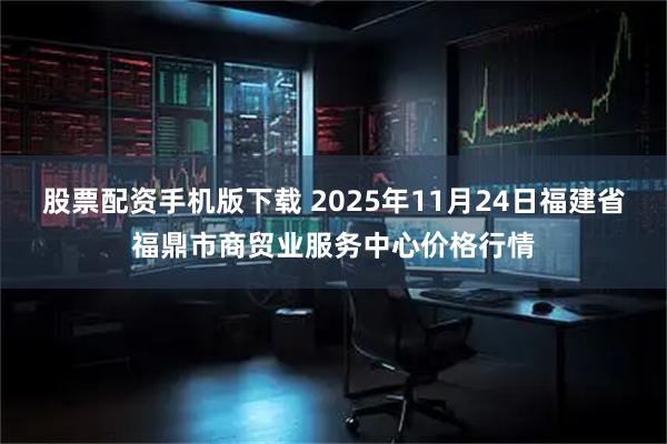 股票配资手机版下载 2025年11月24日福建省福鼎市商贸业服务中心价格行情
